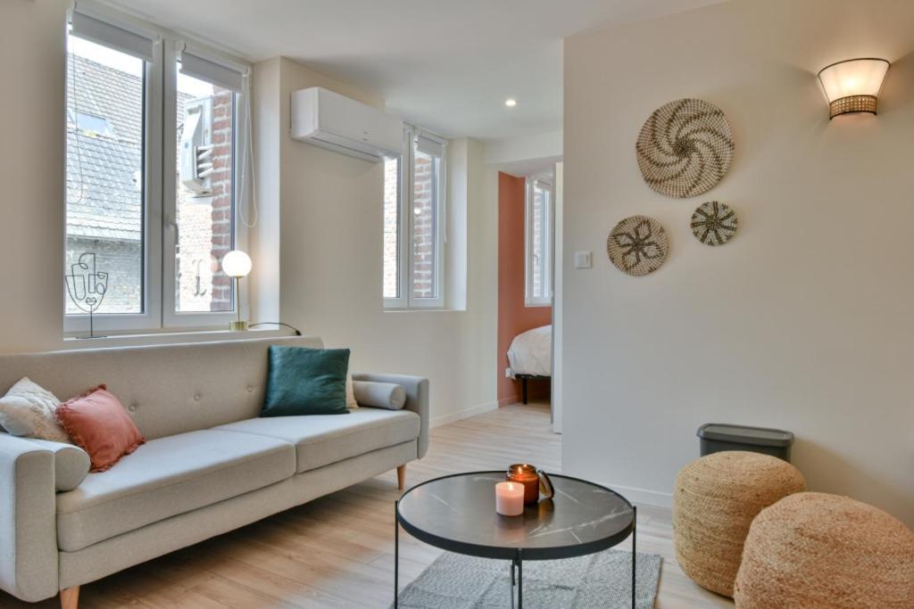 Residence Jean Hardy - Hyper Centre, Parking Gratuit, Wifi, Clim, Gare 瓦朗西纳 外观 照片
